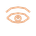 Eye and brow icon for eyes category