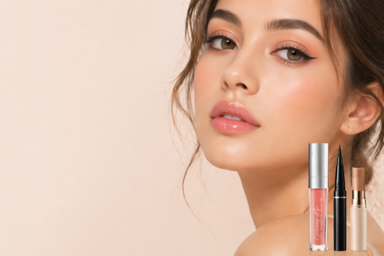 Everyday makeup tips for lips eyes and face