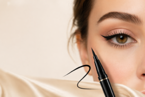 How to apply liquid eyeliner for a clean everyday look